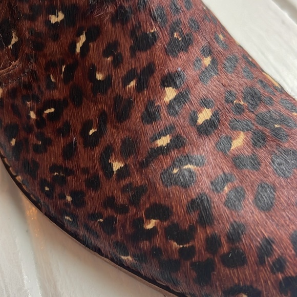 Madewell The Harper Mule in Leopard Calf Hair (worn only once) - Picture 6 of 9